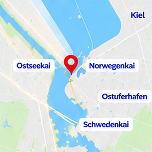 Karte: MSC Terminals in Kiel