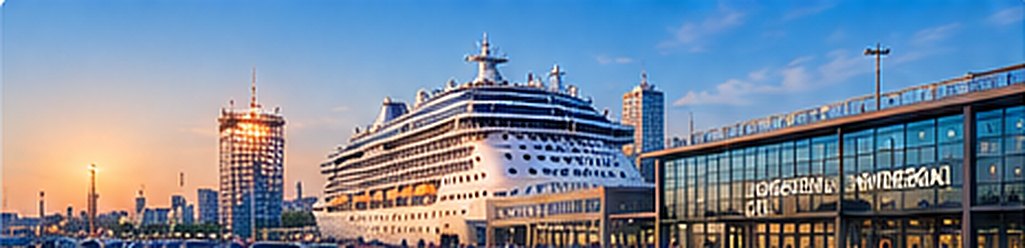 Kreuzfahrtschiff am Norwegenkai Kiel